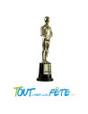 Trophée de star "star de la retraite" or