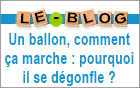 Un ballon, comment ça marche : pourquoi il se dégonfle ?